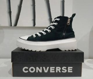 Converse Botas negras plataforma