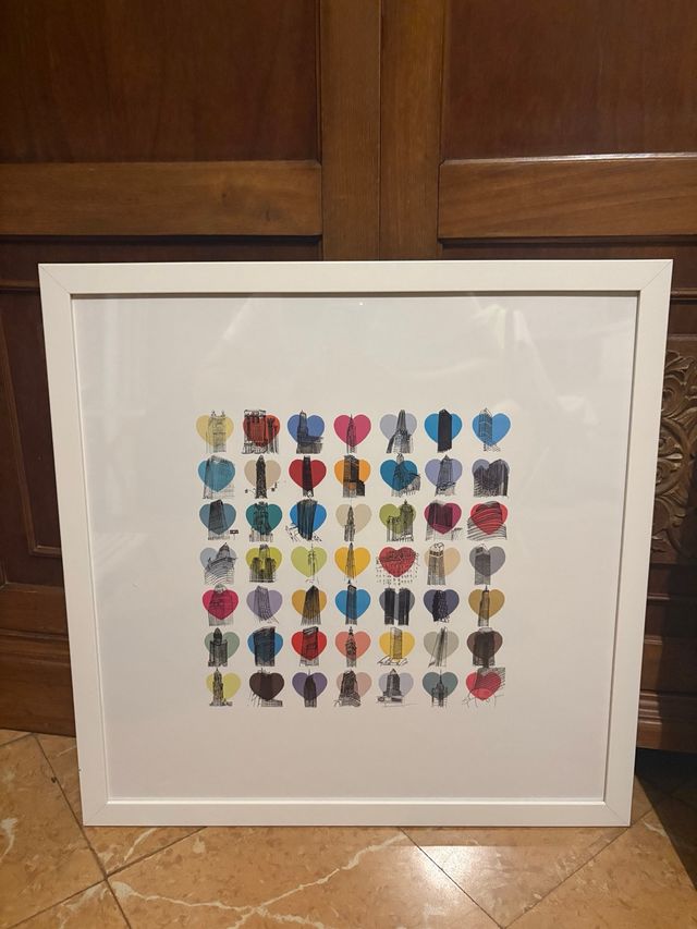 Cuadro ciudades Ikea - Decoración