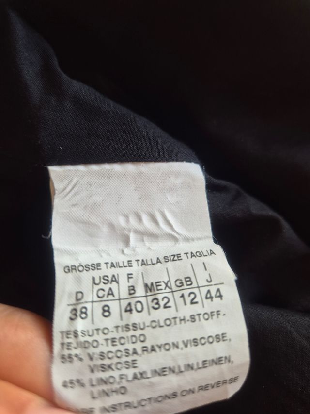 Vestito Marella nero estivo