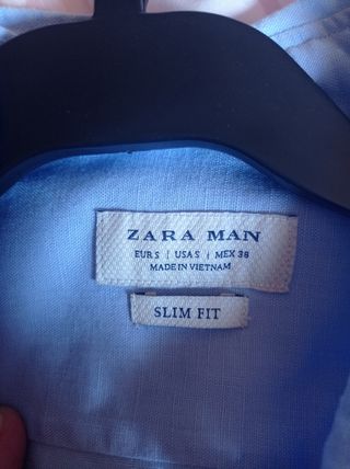 5 Camisas Zara Hombre Talla S