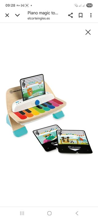 Piano madera Baby Einstein