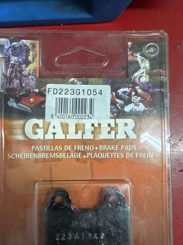 Pastillas de freno Galfer FD223G1054