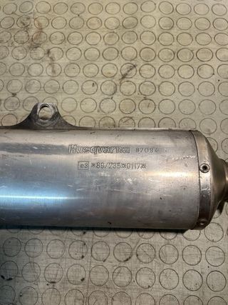 Scarico Husqvarna 610 SM 98 - terminale scarico