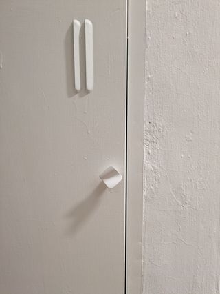 3 Pomelli REI bianchi 32x31 mm