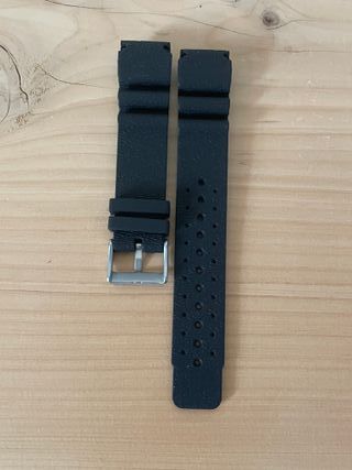Cinturino Orologio Diver Nero 20 mm