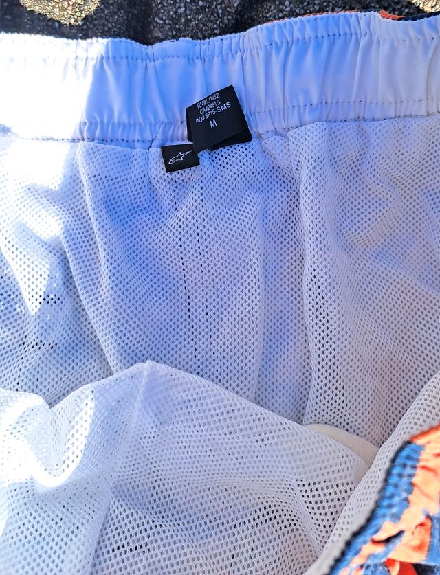 Costume Alpinestars uomo tg M - blu/arancio