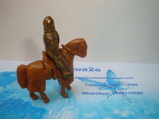 Soldatini Kinder Cavalieri a cavallo Marrone Metal