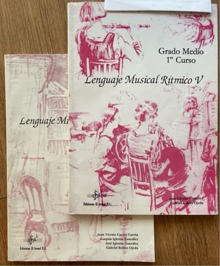 Libro Lenguaje Musical Rítmico y Melodico V