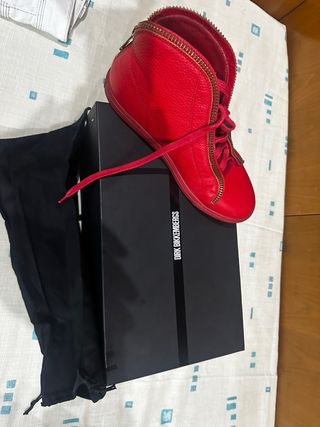 Zapatillas Bikkembergs rojas unisex