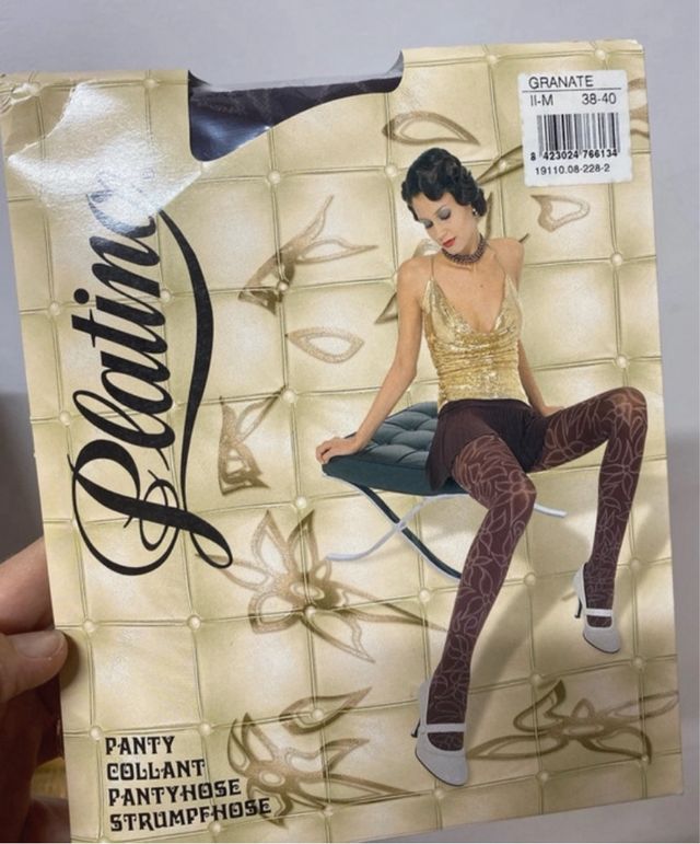 Medias Panty Granate