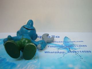 Puffi Puffo Meccanico Verde 20012 - Smurf Mechanic