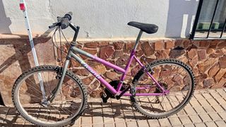 Bicicleta montaña 24" mujer
