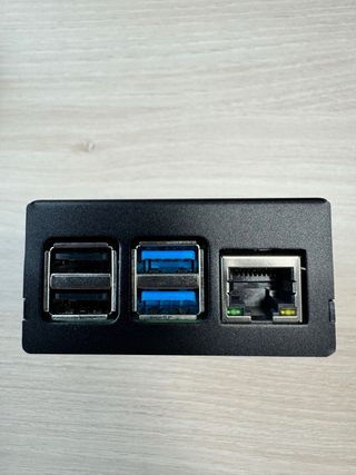 Raspberry Pi 4B 4gb + cargador + teclado + 128gbSD