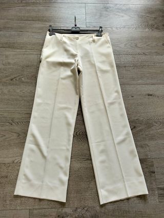 Completo blazer e pantaloni made in Italy beige