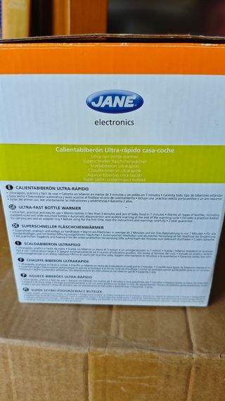 Calienta biberones JANE ultra-rápido casa-coche