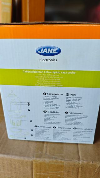 Calienta biberones JANE ultra-rápido casa-coche