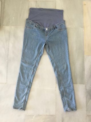 Jeans premamá | Azul marino - azul claro