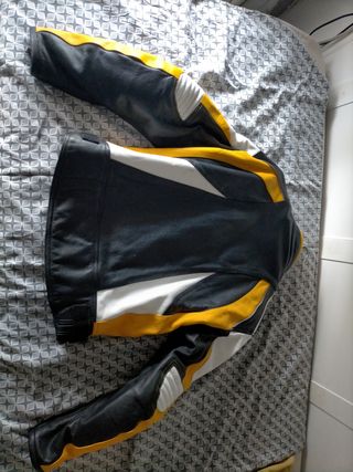 Chaqueta moto piel, talla L