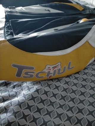 Chaqueta moto piel, talla L