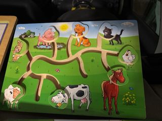 6 Puzzles infantiles de madera