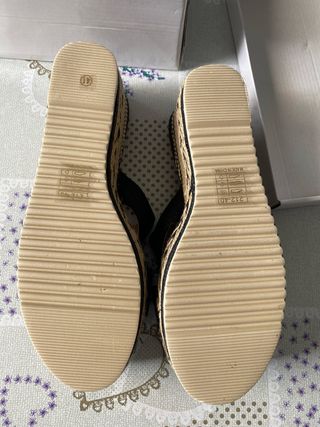 Sandalias Soon Her negras  sin usar (negociable) 