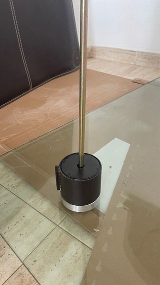 Mesa de comedor de cristal templado 