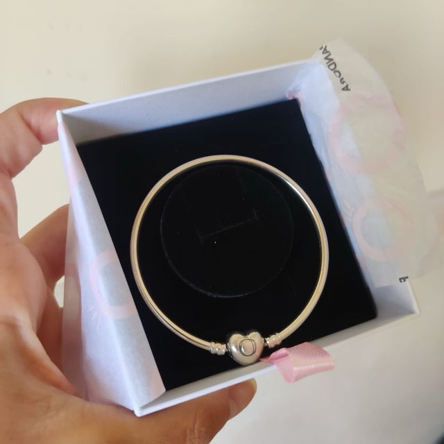 Bracciale Pandora cuore Argento