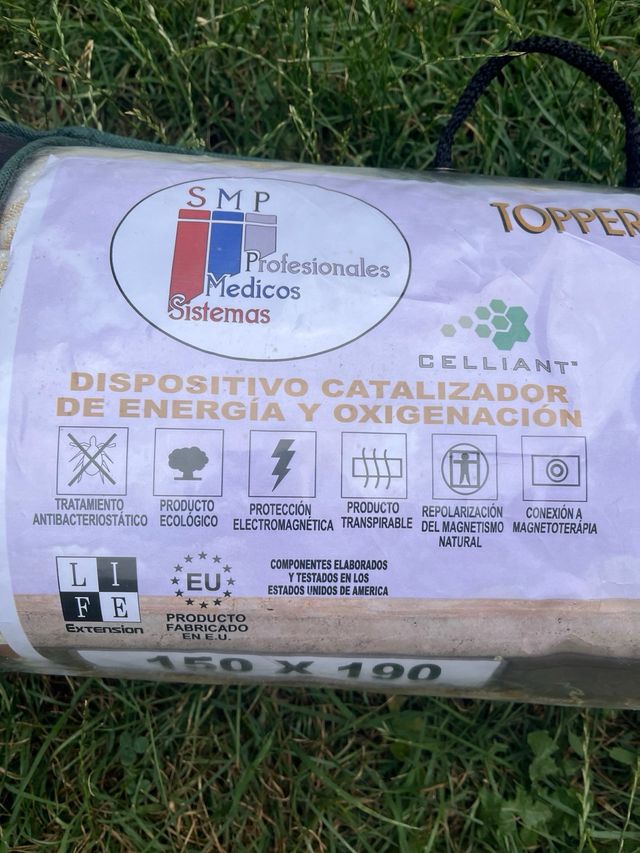 Topper de fibra 150x190cm