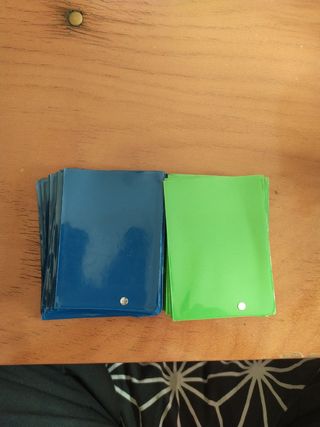Buste protettive carte gioco - 2 colori
