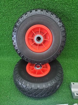 Kerbl Ruedas para Carretilla 2er-Set, PU