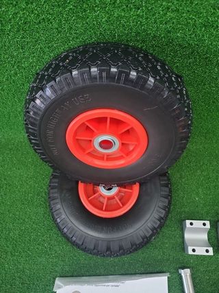 Kerbl Ruedas para Carretilla 2er-Set, PU