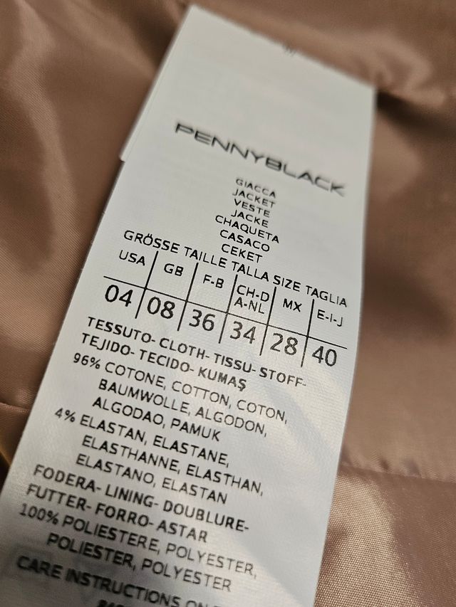 Giacchino beige corto