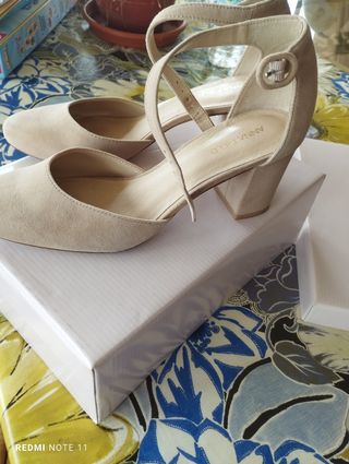 Zapatos beige Anna Field ceremonia