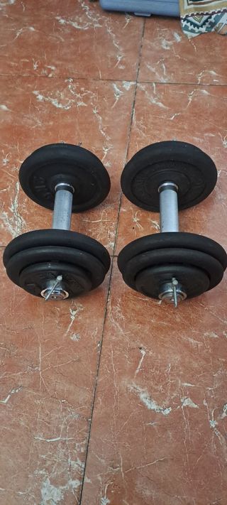 PESAS KIT MANCUERNAS 9KG+9KG (TOTAL 18KG