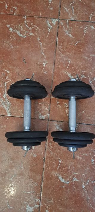 PESAS KIT MANCUERNAS 9KG+9KG (TOTAL 18KG