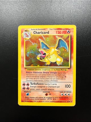 Charizard Base Set Ita