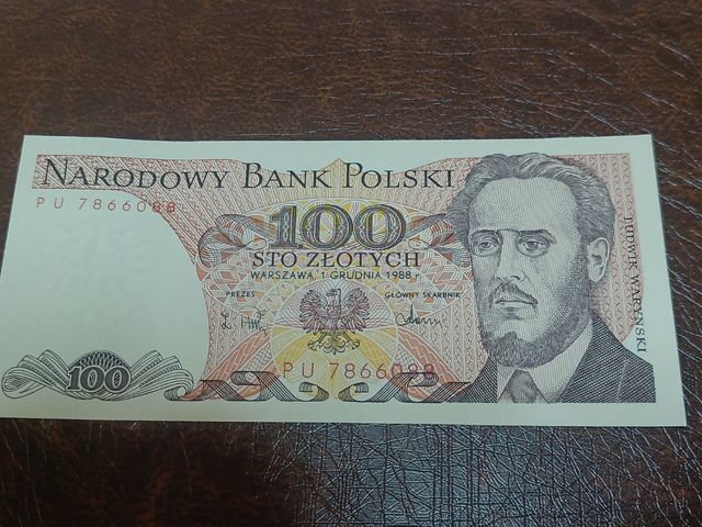 Banconota 100 Złoty 1988 Polonia
