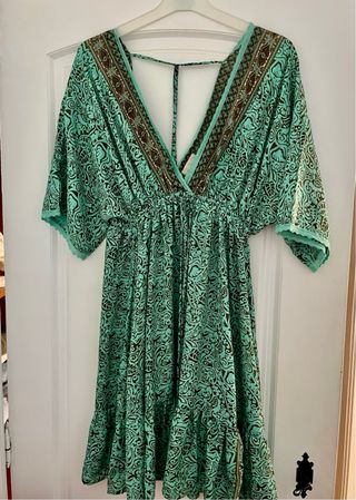Vestido suelto artesano