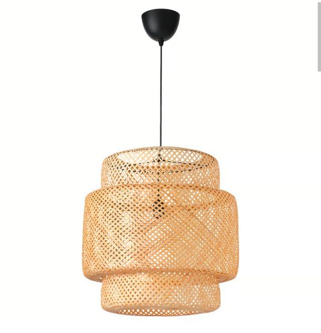 Lámpara techo bambú - Beige