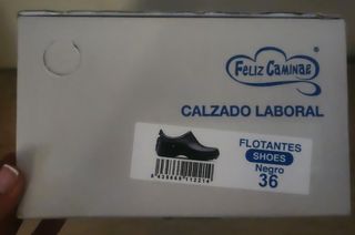Calzado profesional número 36