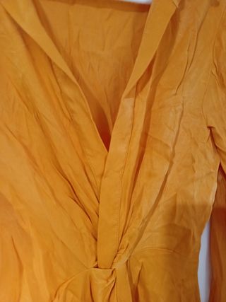 Vestido Zara naranja