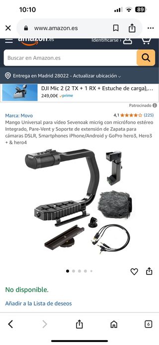 Micro Maovo Sevenoak: Vídeo & Audio