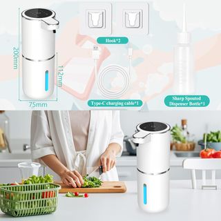 Dispensador automático elegante y funcional