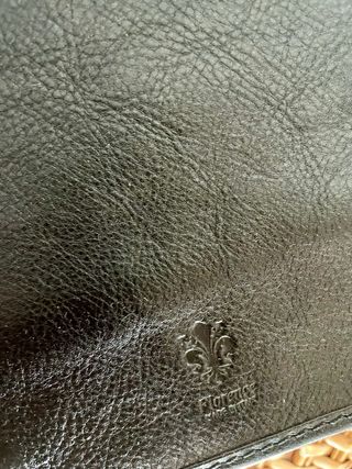 Borsello nero in pelle