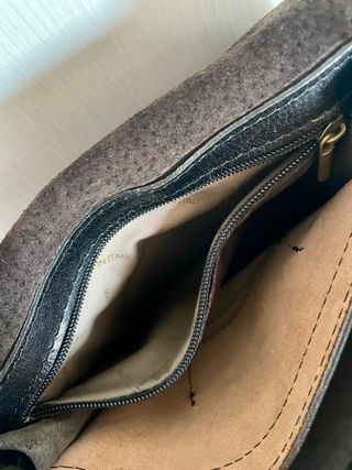 Borsello nero in pelle