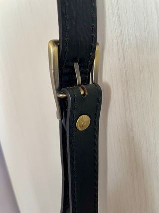 Borsello nero in pelle