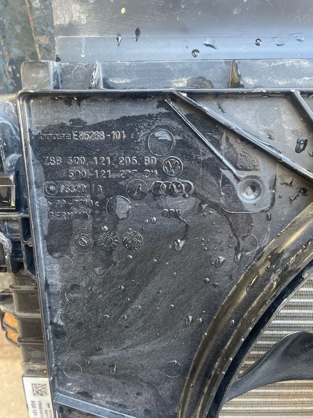 Radiadores  + Ventilador Audi A3 8Y