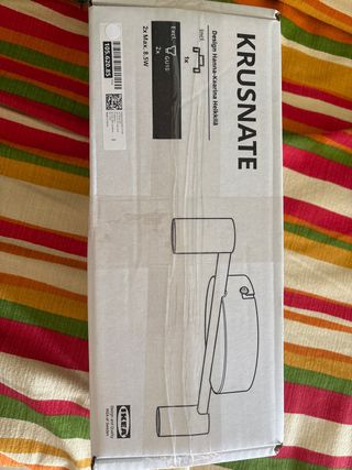 Lampara techo 2 focos - Metal