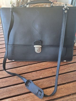 Maletín ejecutivo piel negro
