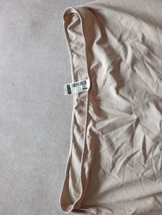 Falda deslizante beige - talla L